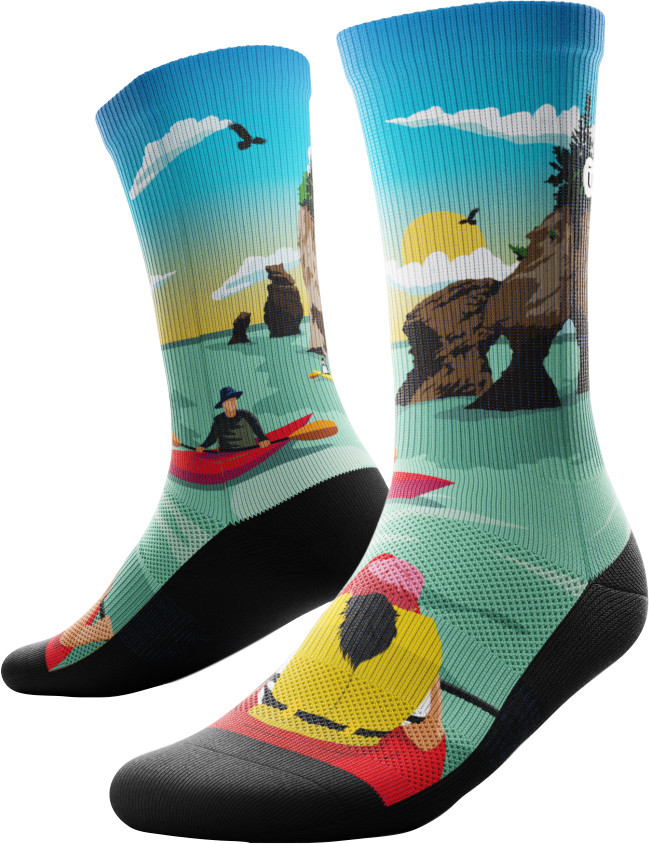 Outway Hopewell Rocks Crew Sock - Unisex
