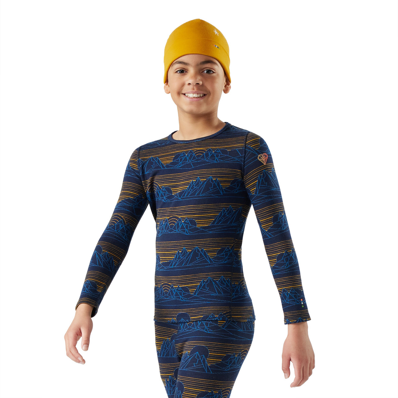 Smartwool Merino Baselayer Crew - Children