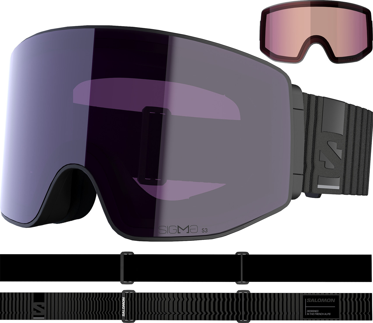 Salomon Sentry Prime Sigma Goggles with Extra Lens