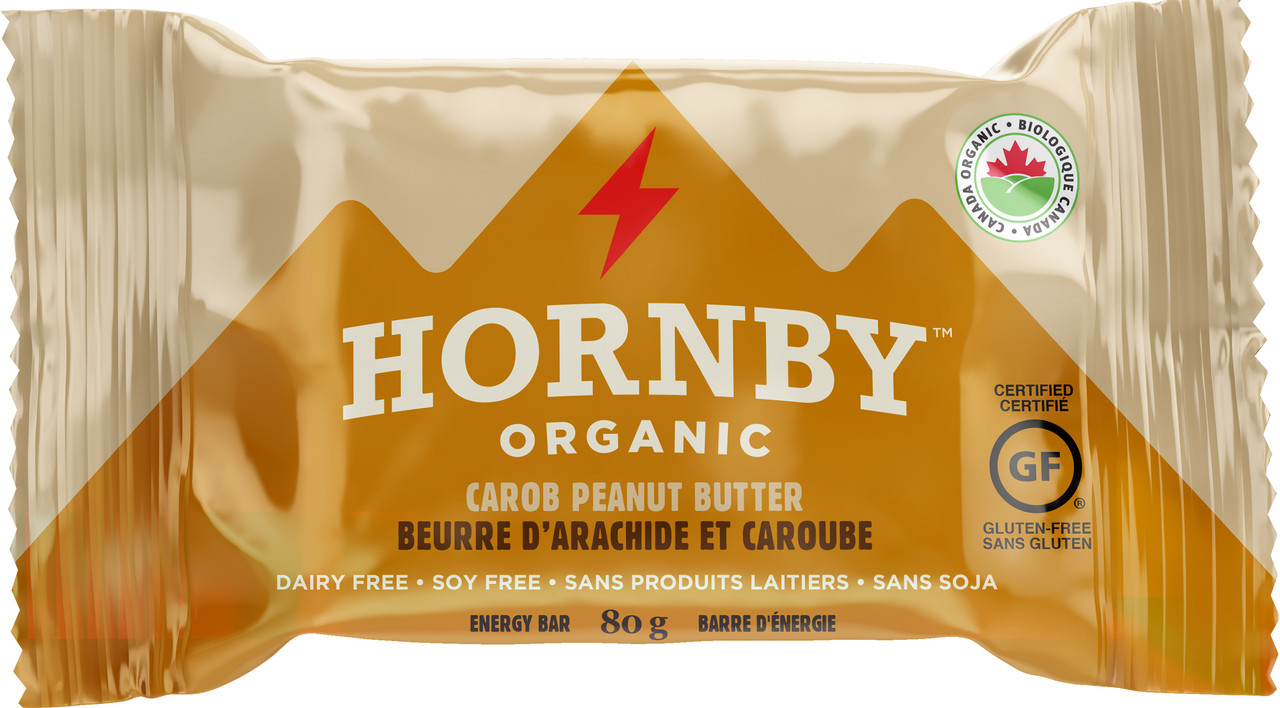 Hornby Organic Carob Peanut Butter Bar