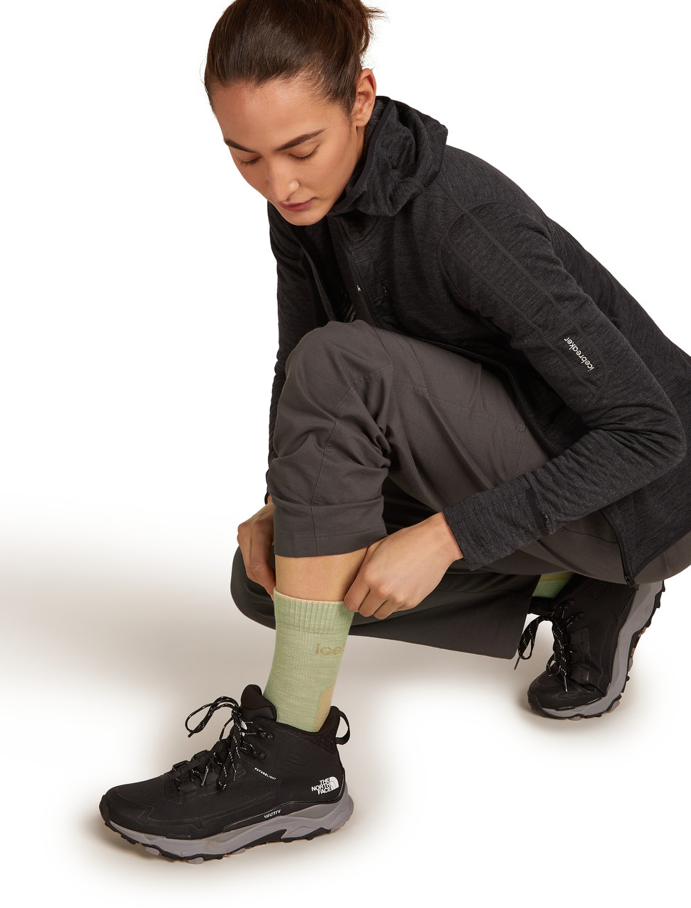 icebreaker Hike+ Light Crew Socks - Women's