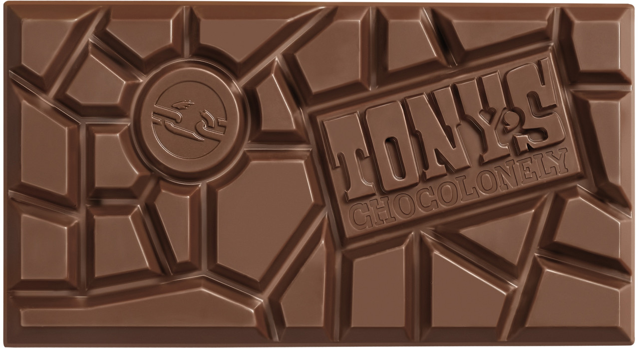 Tony's Chocolonely Milk Chocolate Pretzel Toffee Bar