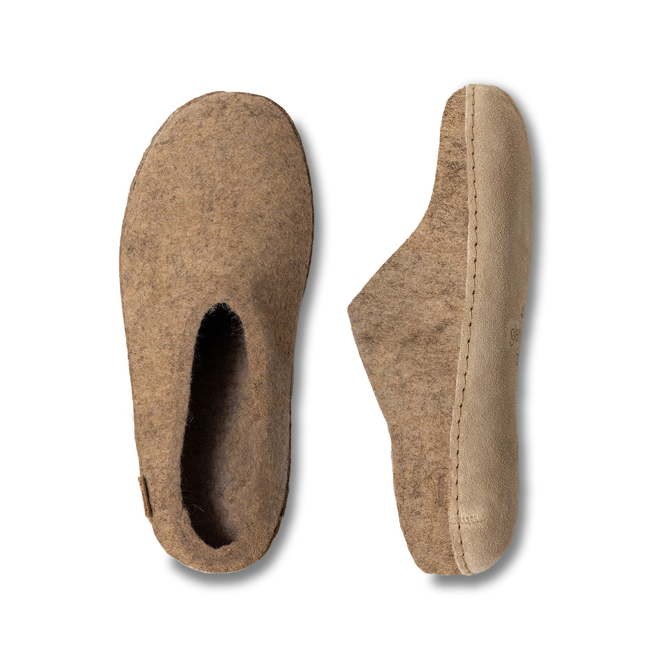 Glerups The Slipper (Leather Sole) - Unisex
