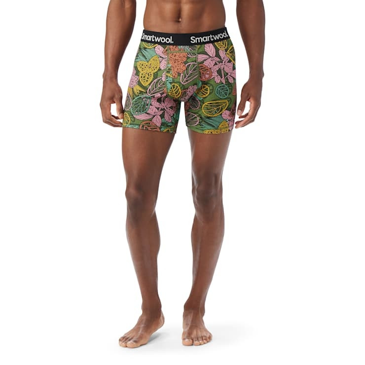 Smartwool Merino Print Boxer Brief Boxed - Men's