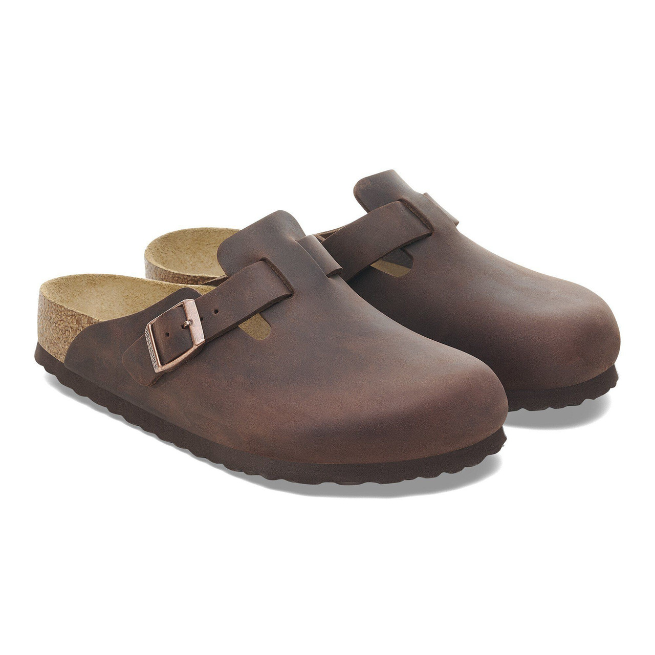 Birkenstock Boston Oiled Leather Soft Footbed Clogs - Unisex