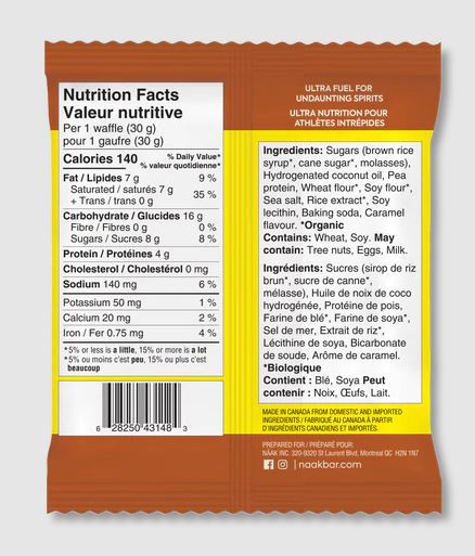Naak Salted Caramel Waffle