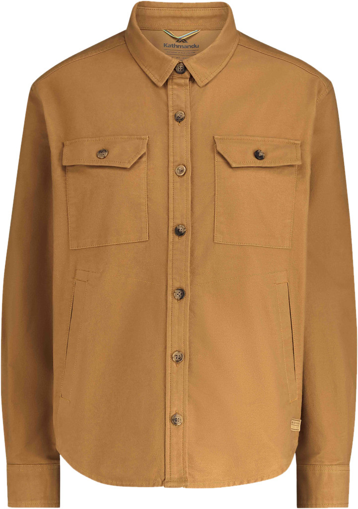 Kathmandu Huntly Moleskin Long Sleeve Shirt Jacket - Women's
