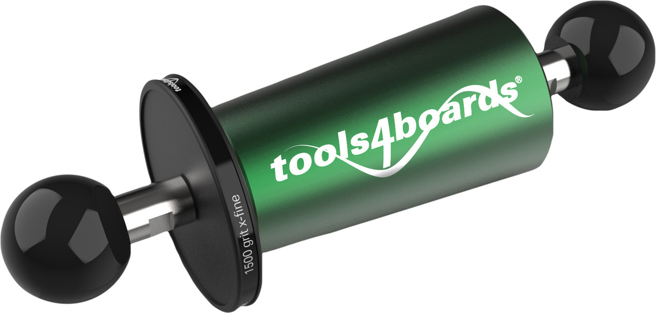 Tools4Boards Rolling Pin 3 Degrees + Puck RP KGS Swiss Diamond 400 Grit