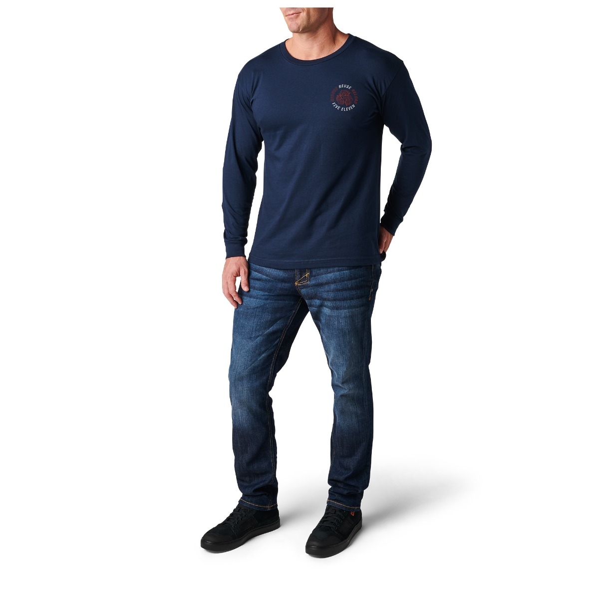 Beer Can Shooting Long Sleeve Tee