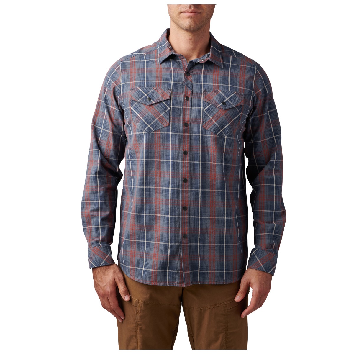Gunner Plaid Long Sleeve Shirt