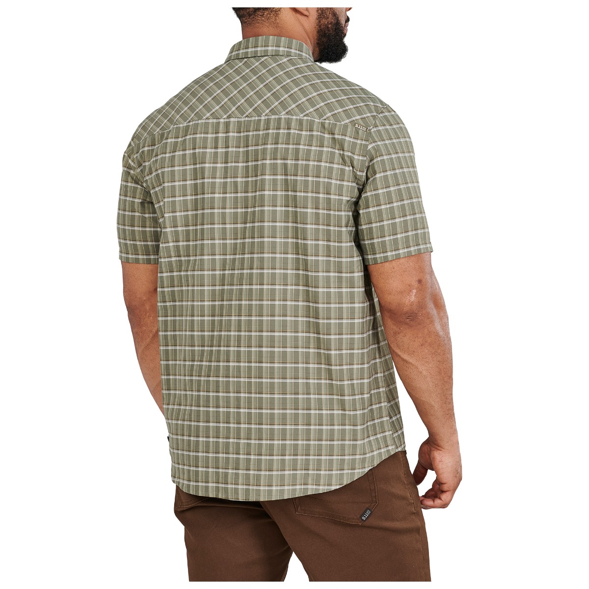 Aiden Short Sleeve Plaid Shirt