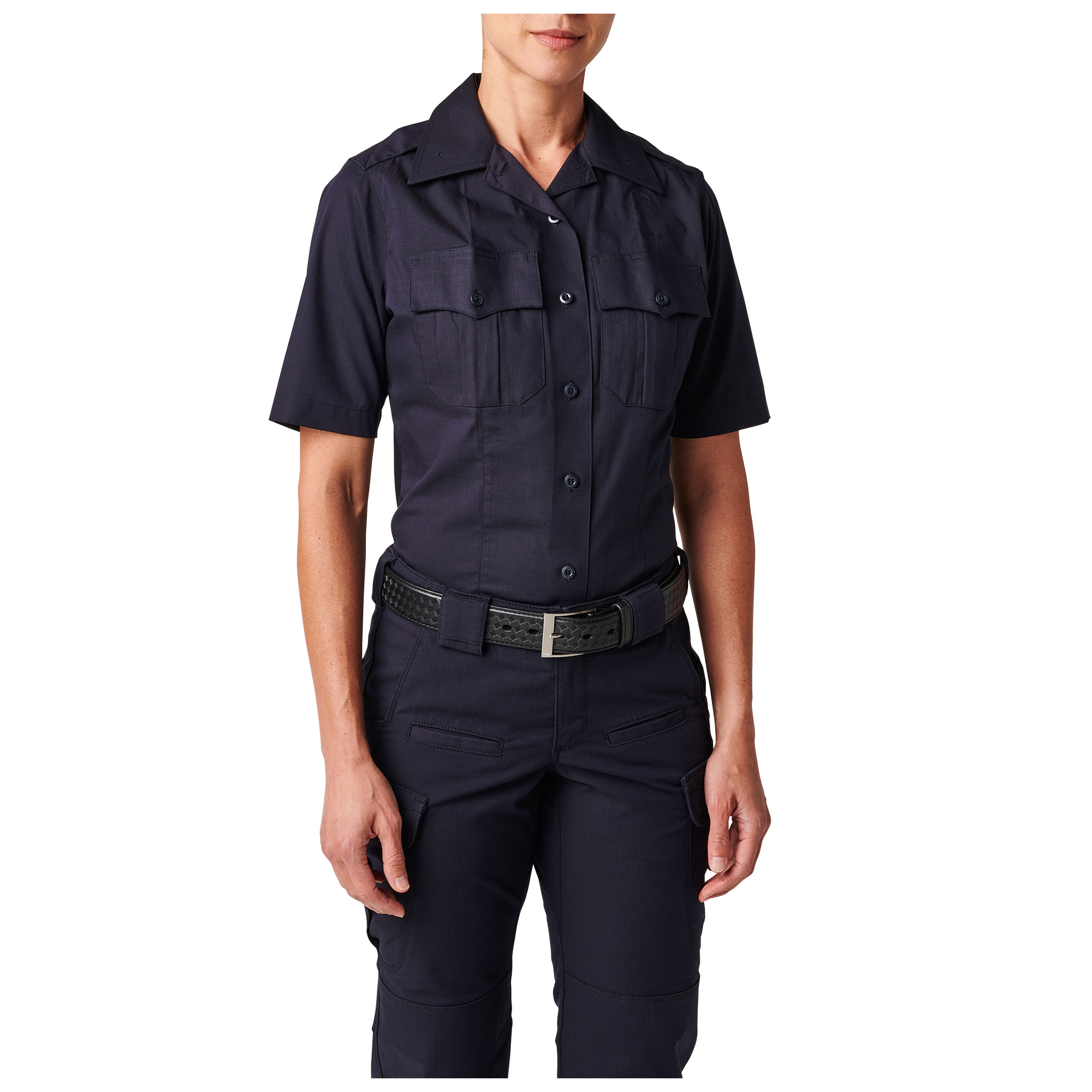 Womens NYPD Stryke Ripstop Short Sleeve Shirt