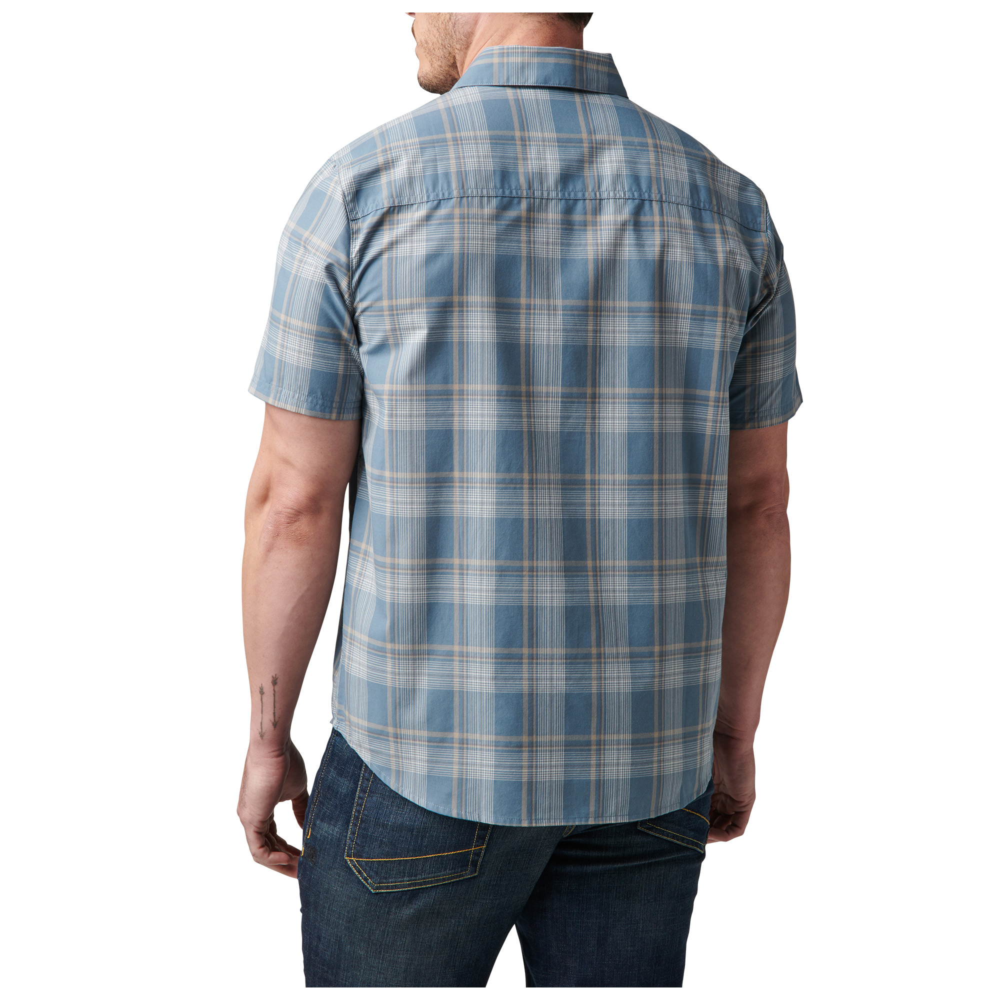 Gunther Short Sleeve Plaid Shirt