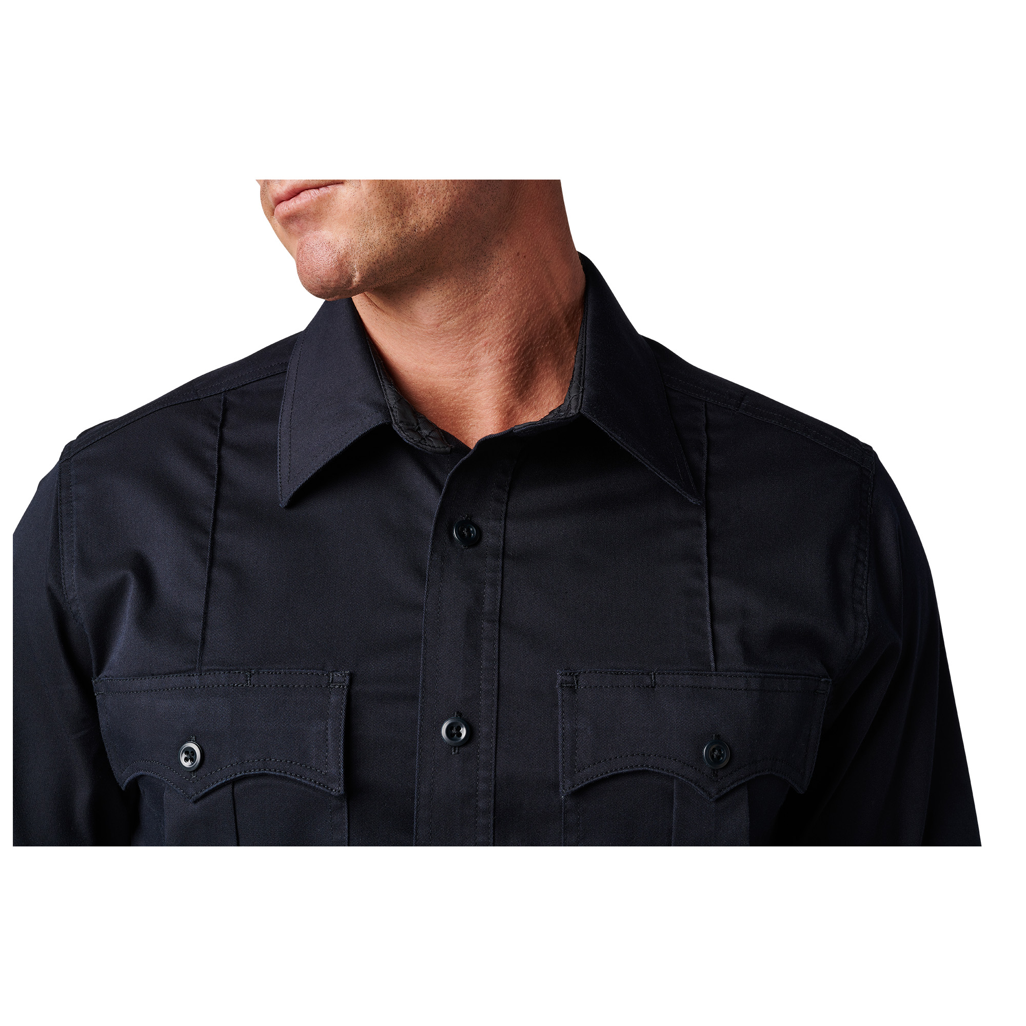 Mens Stryke Class A PDU Twill Long Sleeve Shirt