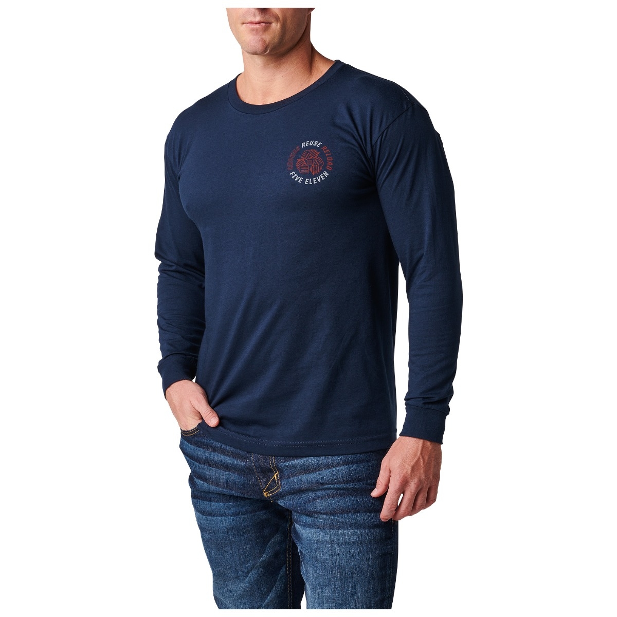 Beer Can Shooting Long Sleeve Tee