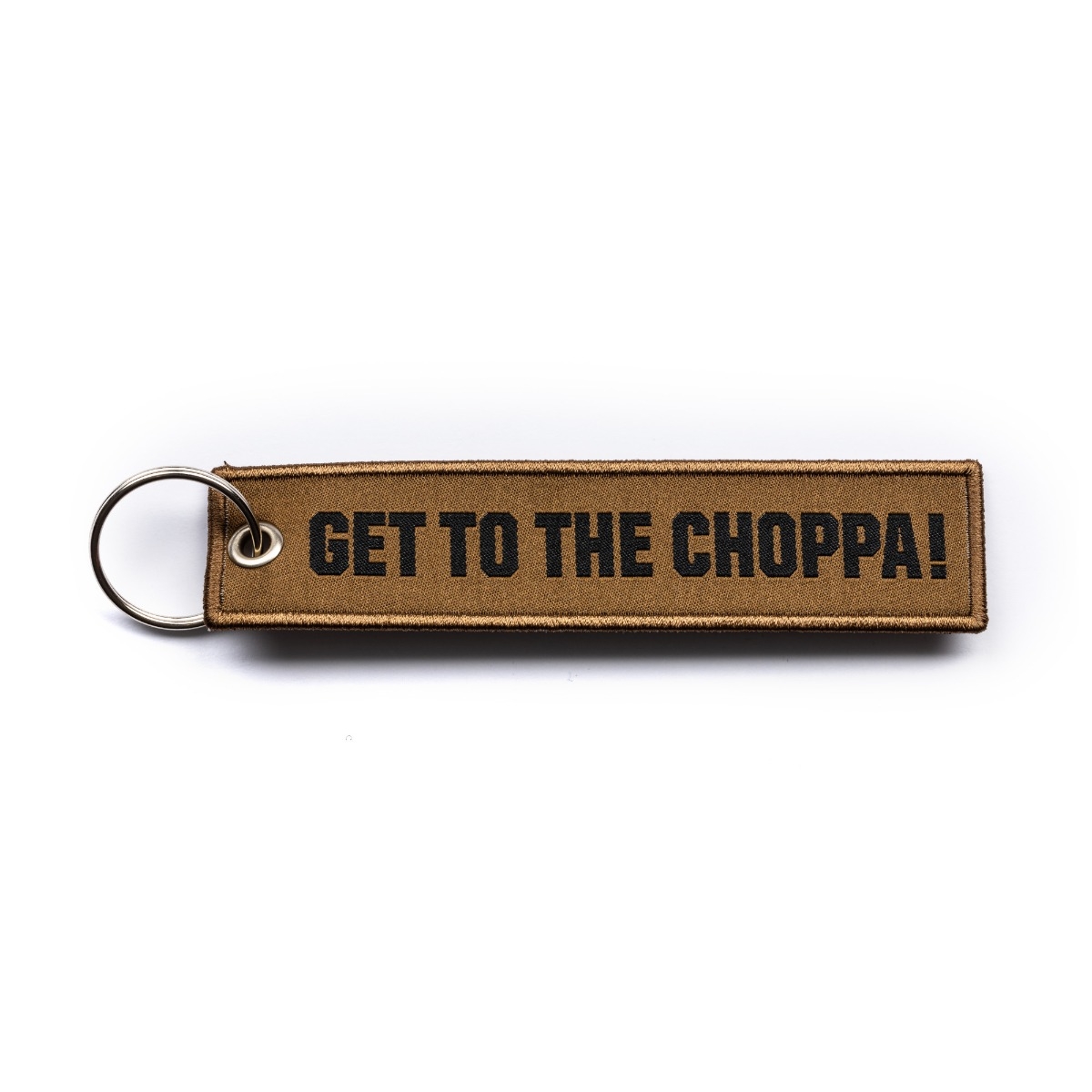 Get To The Choppa Keychain