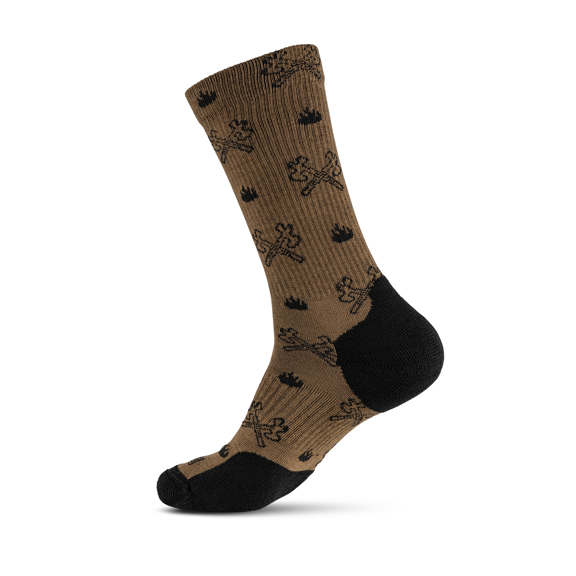 Sock & Awe Crew Crossed Axe