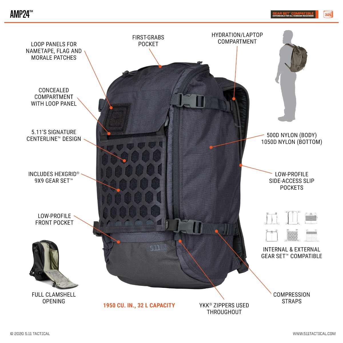 AMP24™ Backpack 32L
