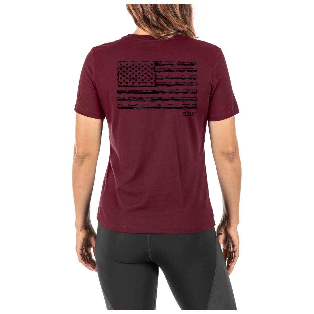 Women's USA Flag Sticks Tee