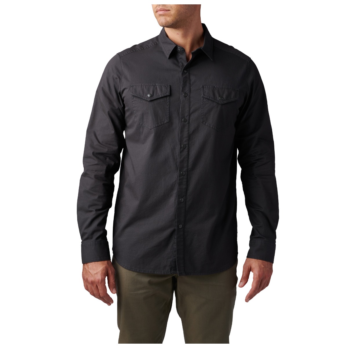 Gunner Solid Long Sleeve Shirt