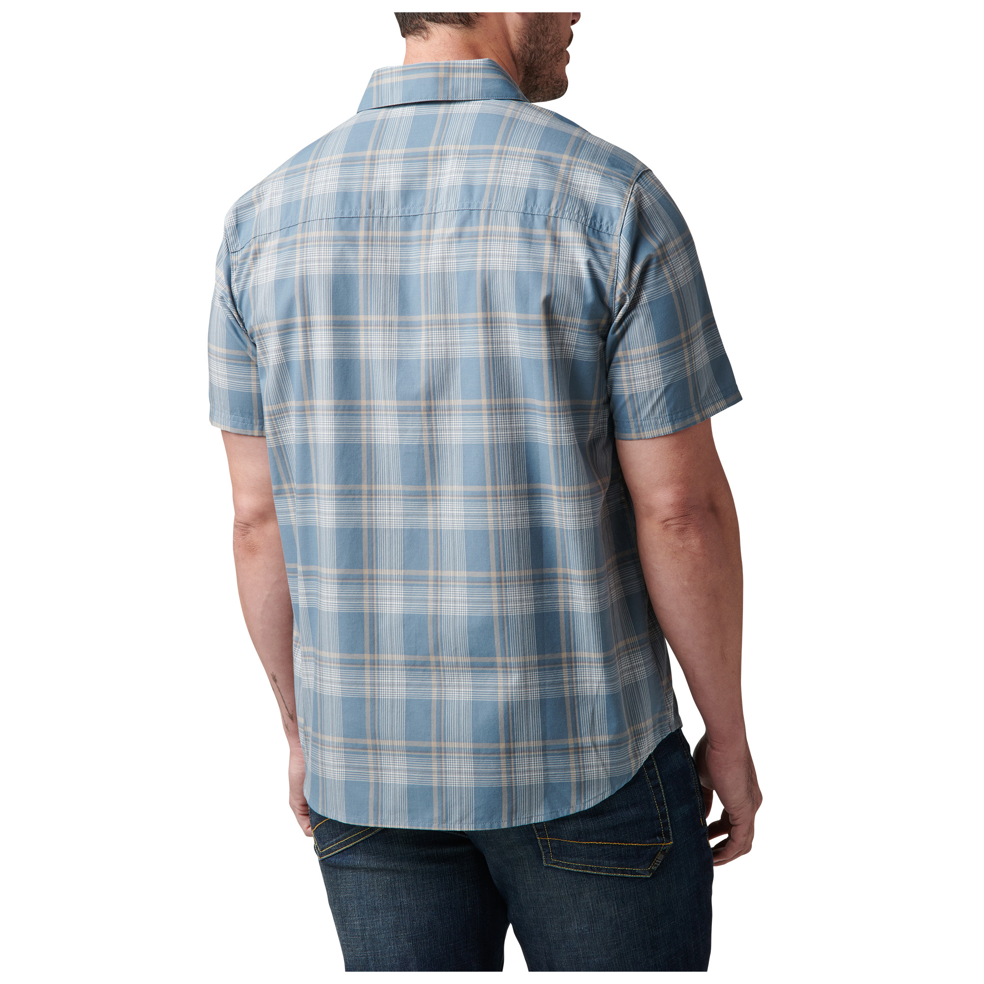 Gunther Short Sleeve Plaid Shirt