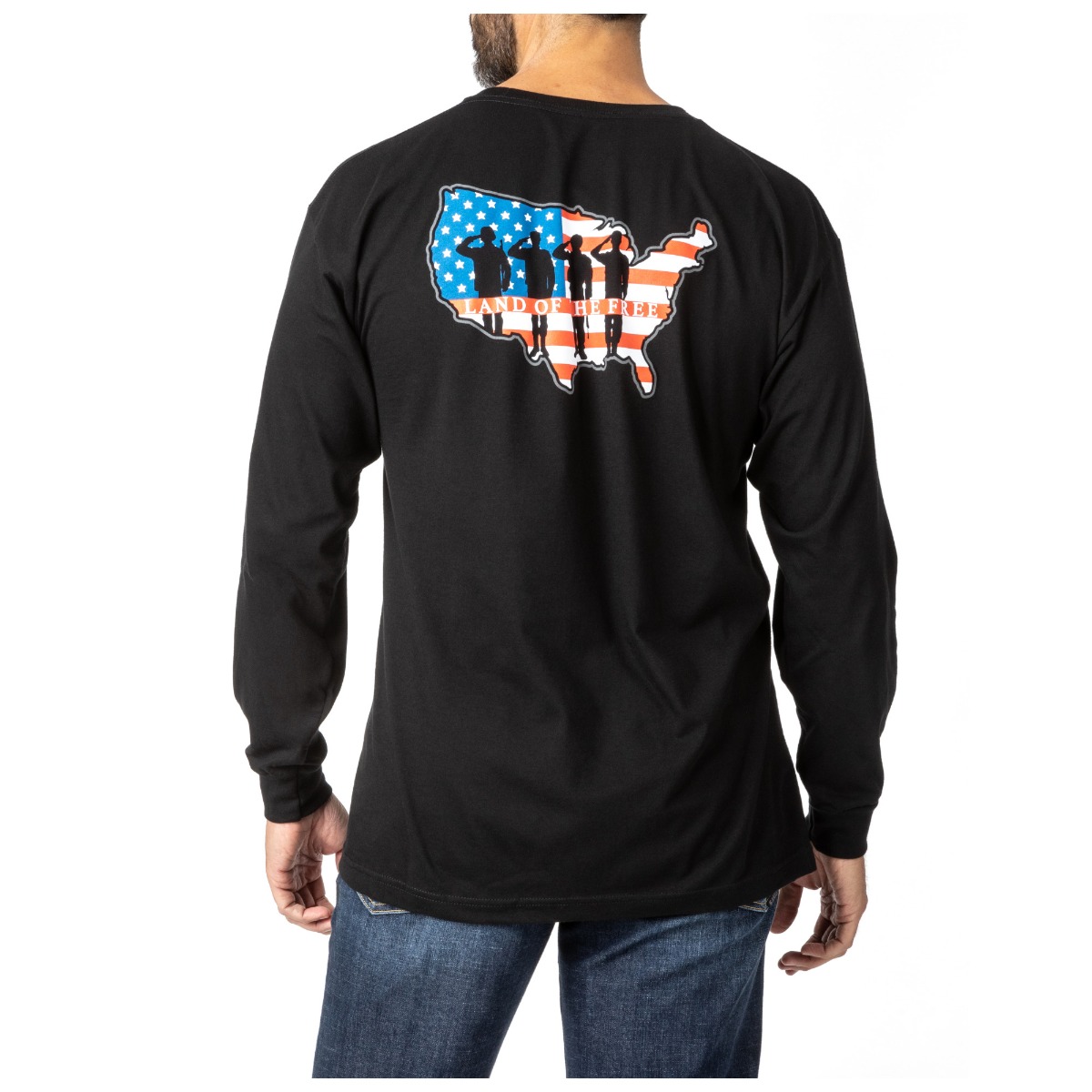 Land Of The Free Long Sleeve Tee