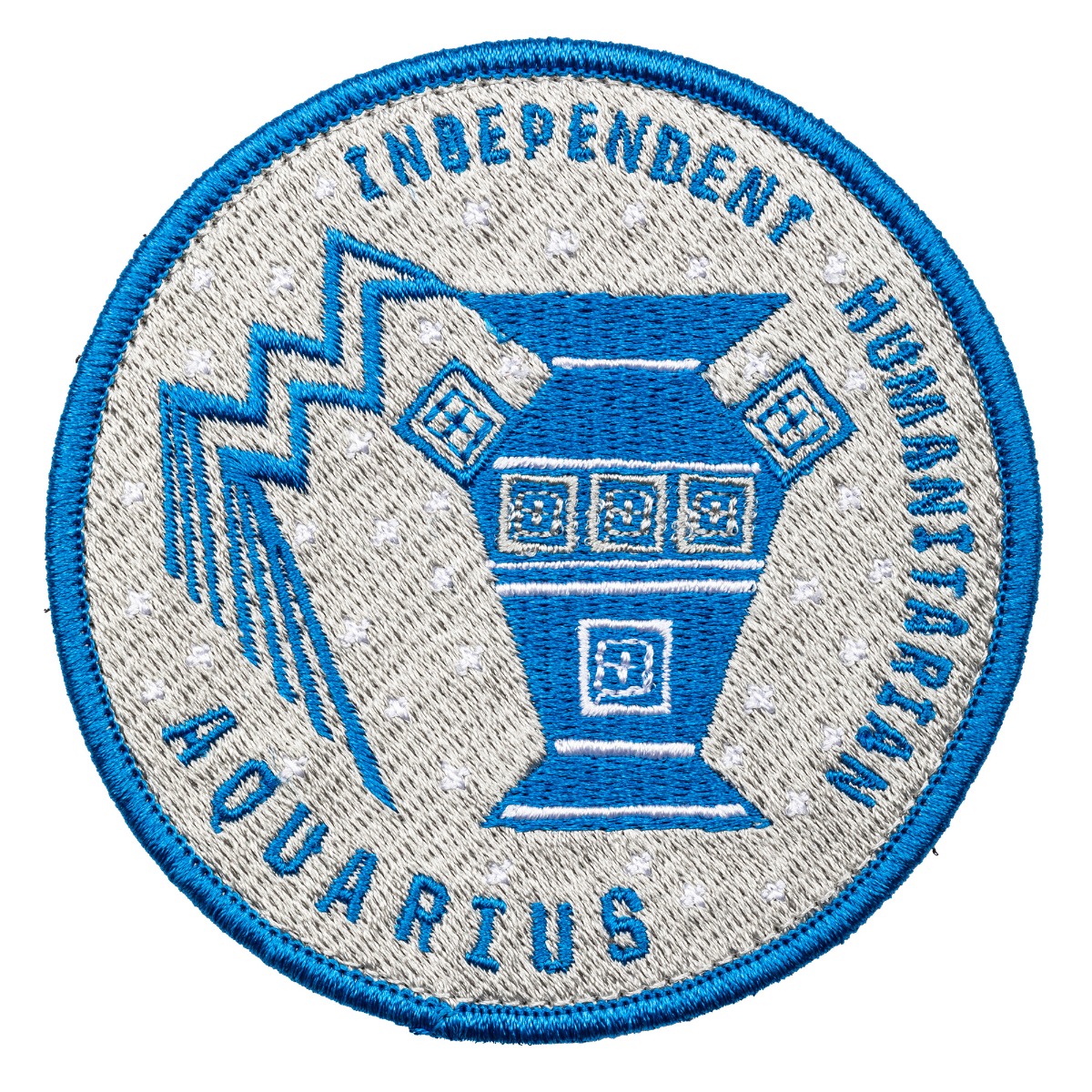 Zodiac Aquarius Patch