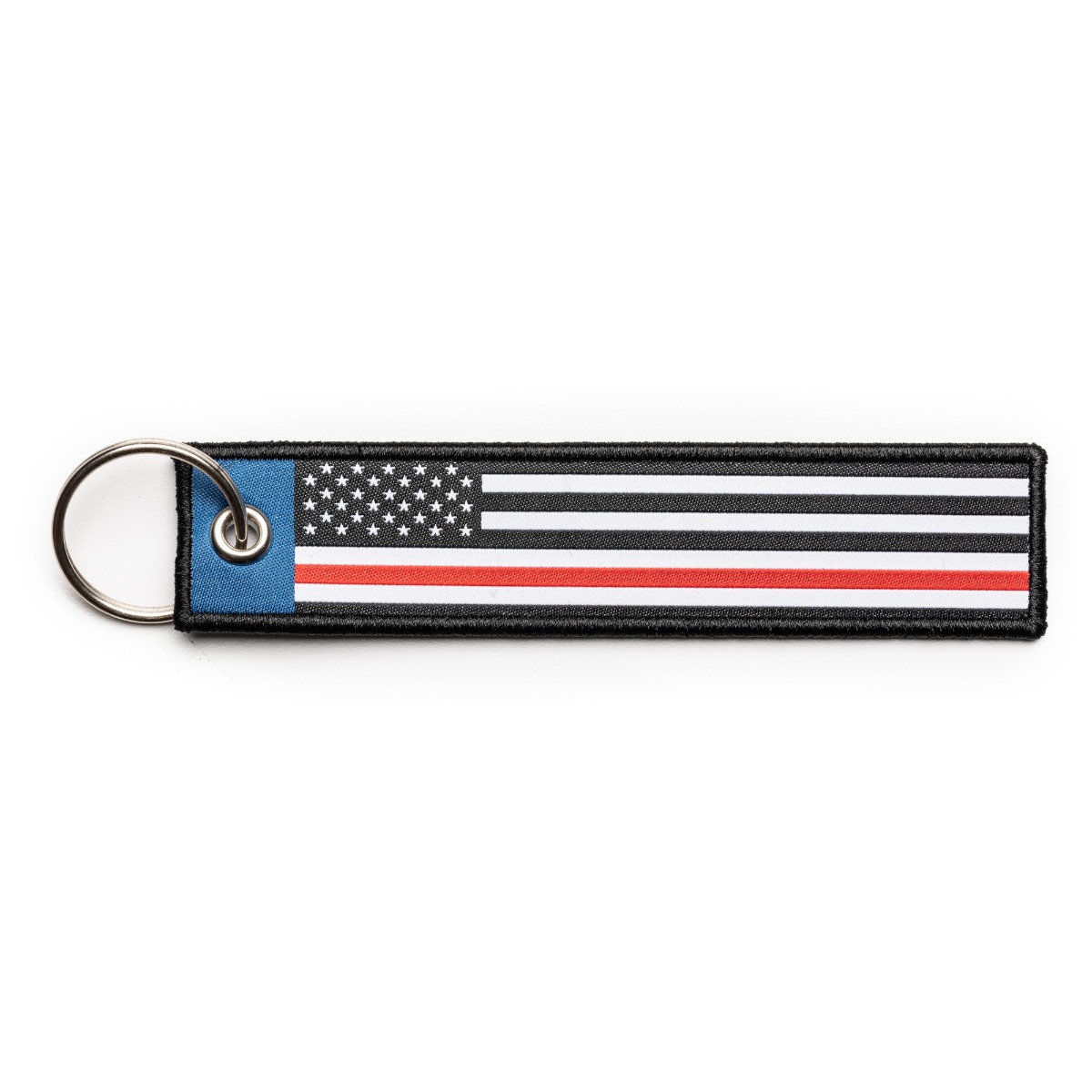 Thin Red Line Keychain