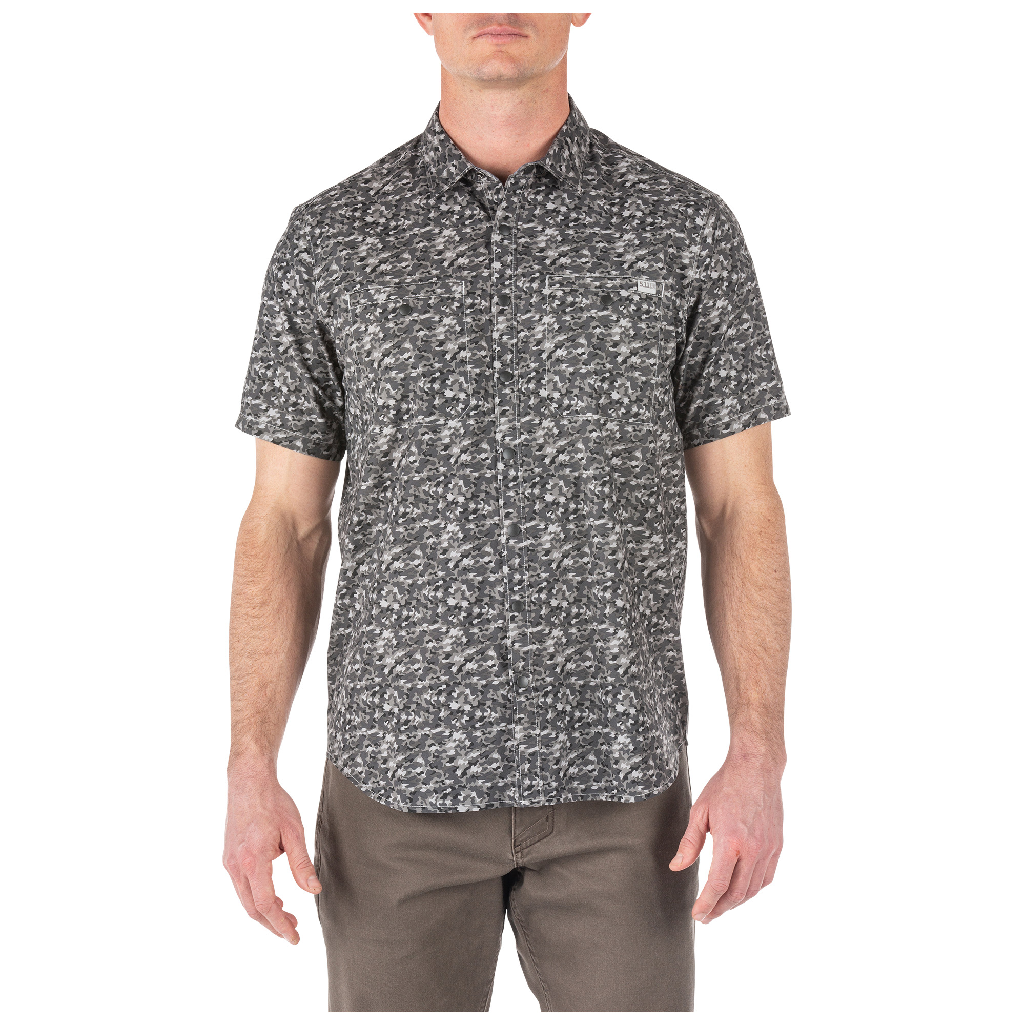 Micro Camo Short Sleeve Shirt