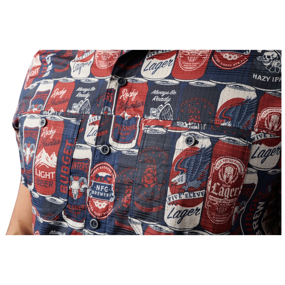 99 Cans Of Beer Short Sleeve Shirt