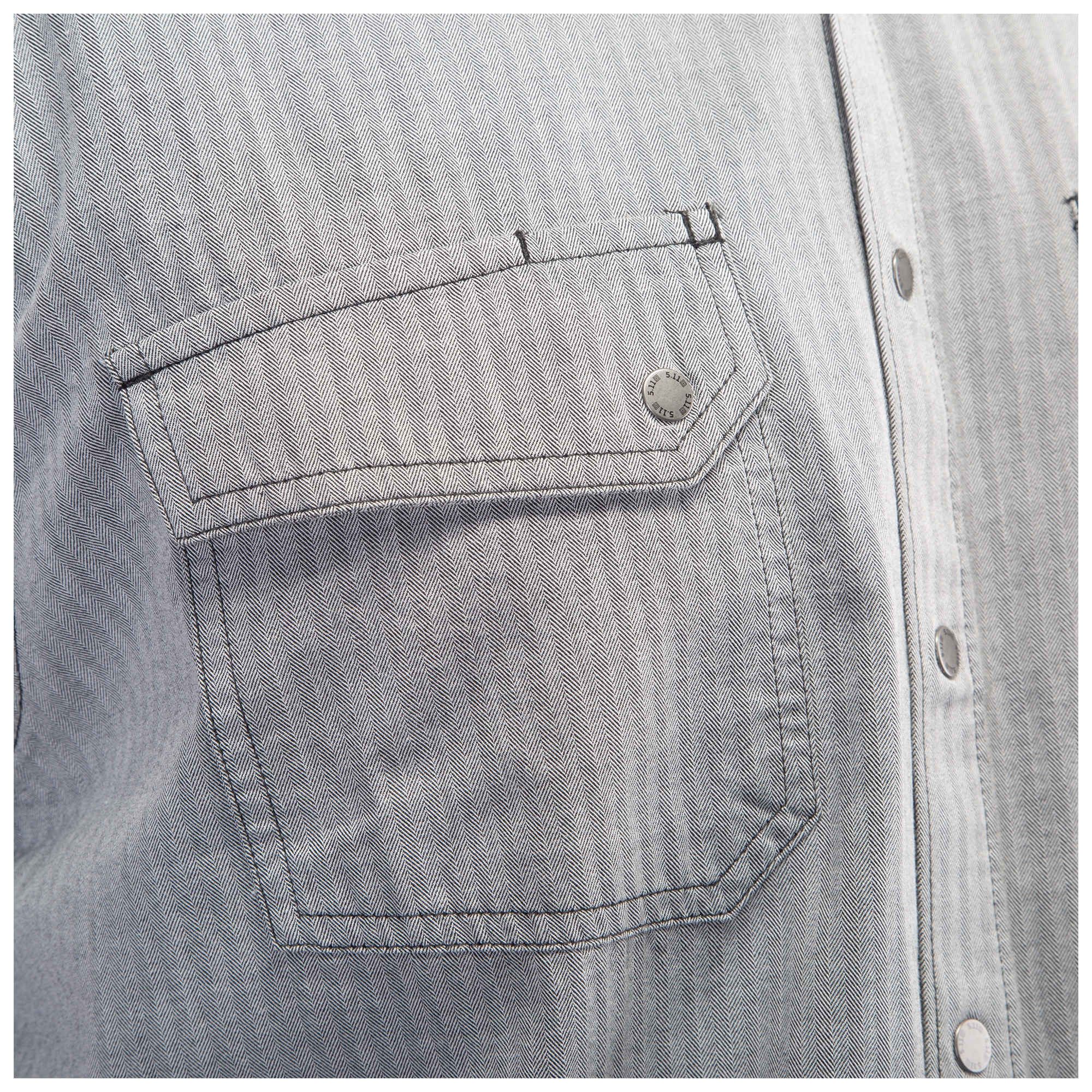 Herringbone Short Sleeve Shirt