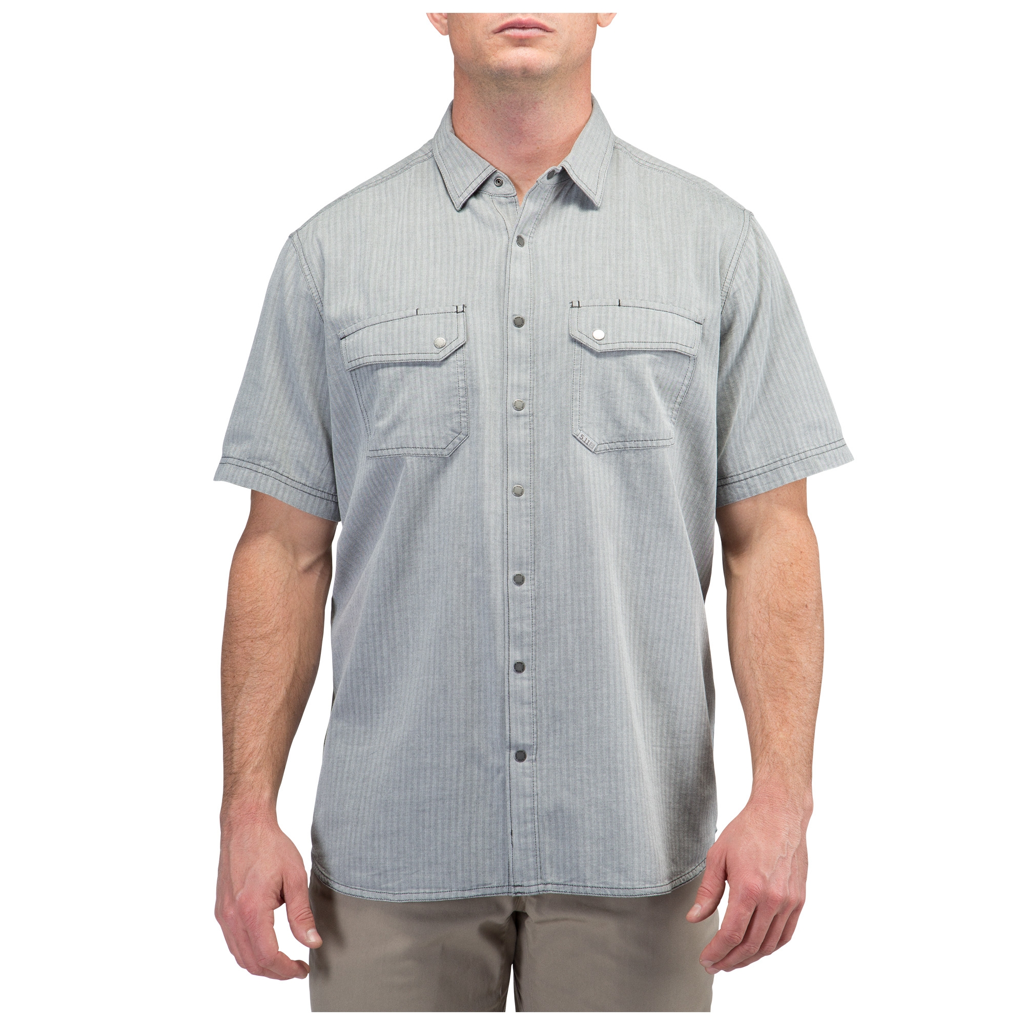 Herringbone Short Sleeve Shirt