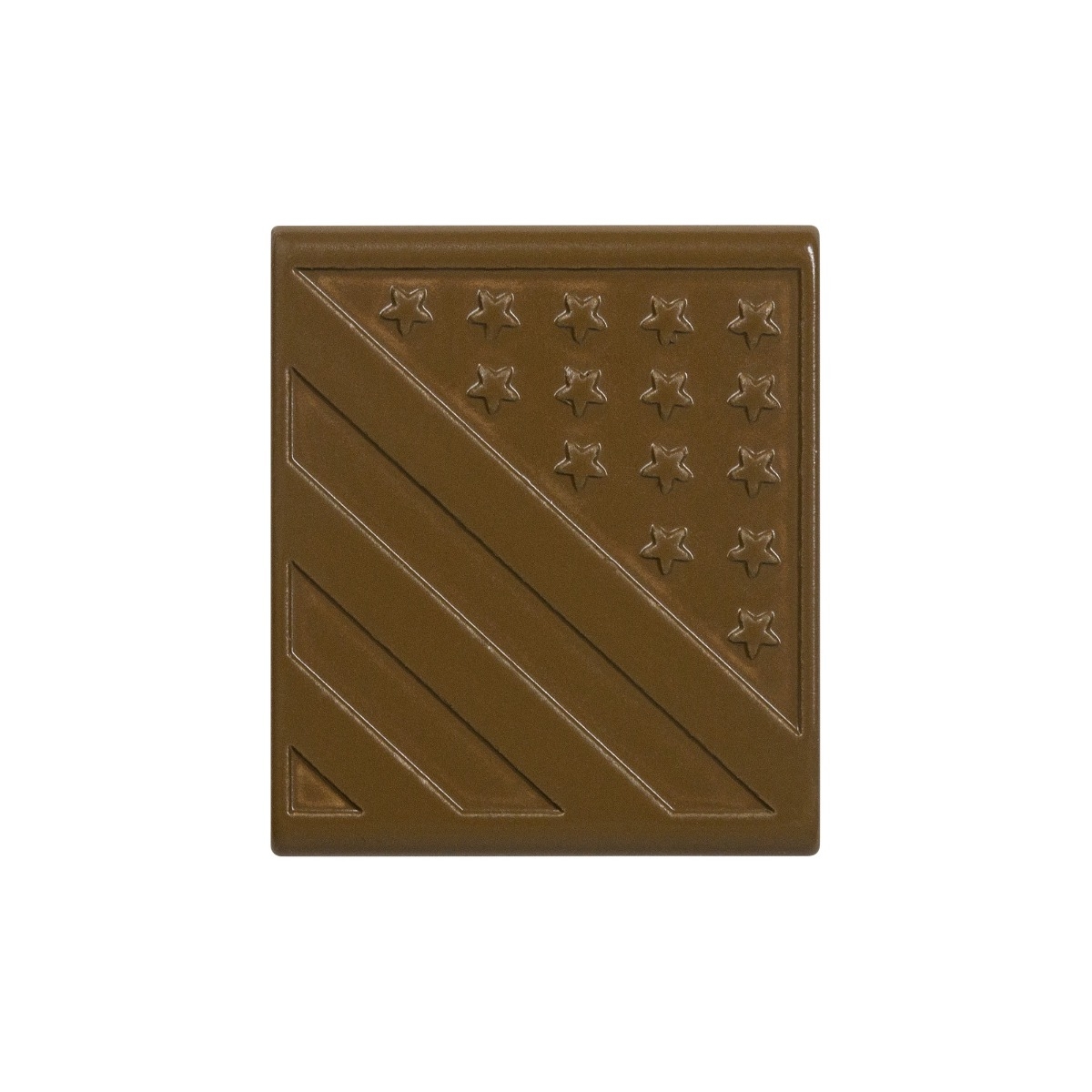 Folded Flag Solid Molle Clip