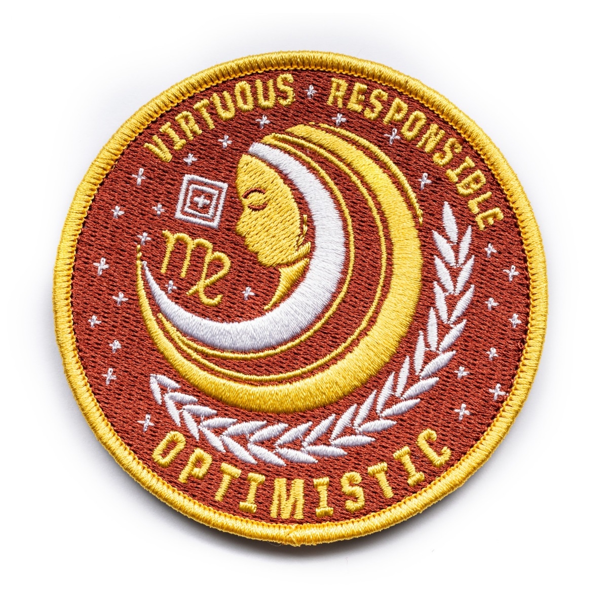 Virgo Zodiac Patch