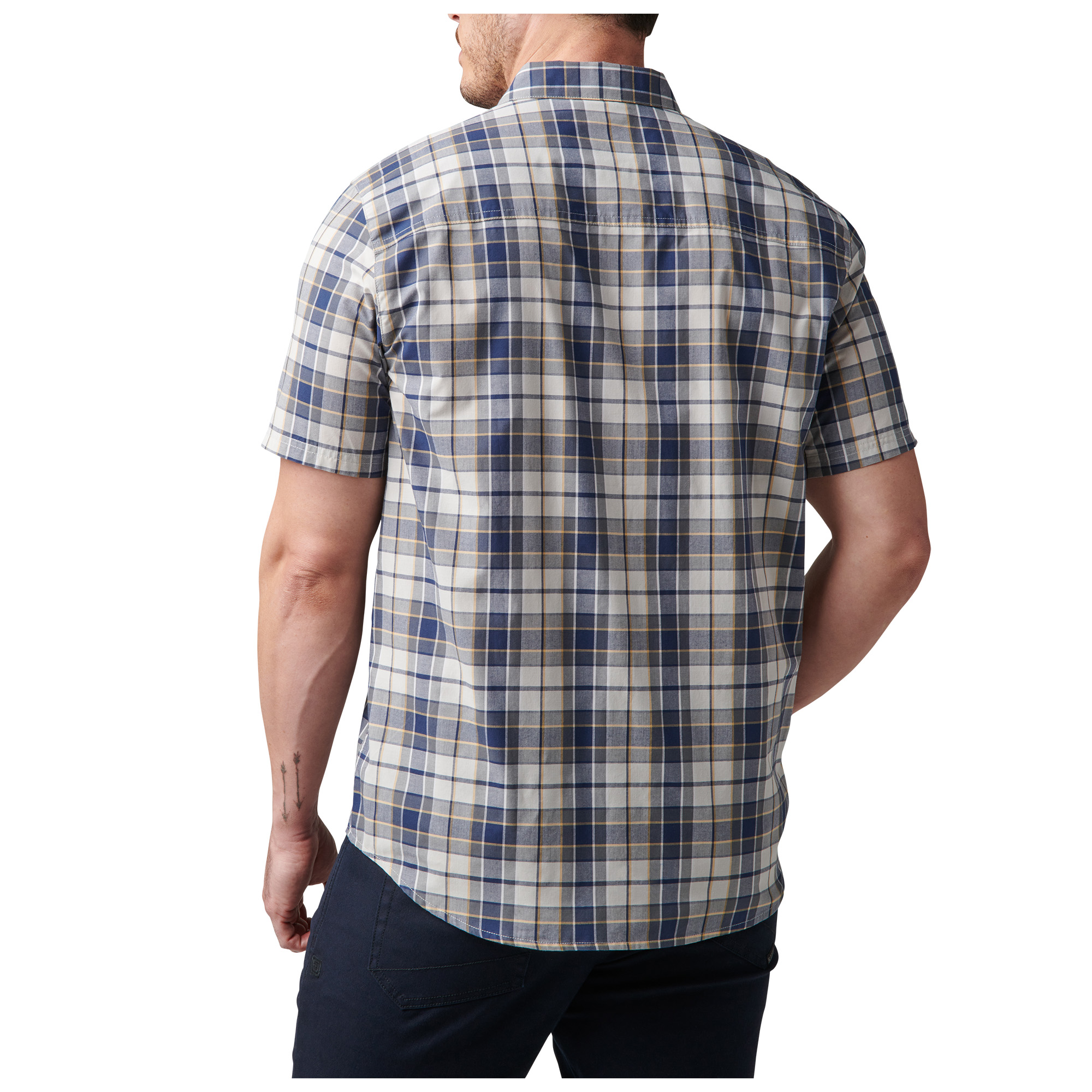 Wyatt Short Sleeve Plaid Shirt