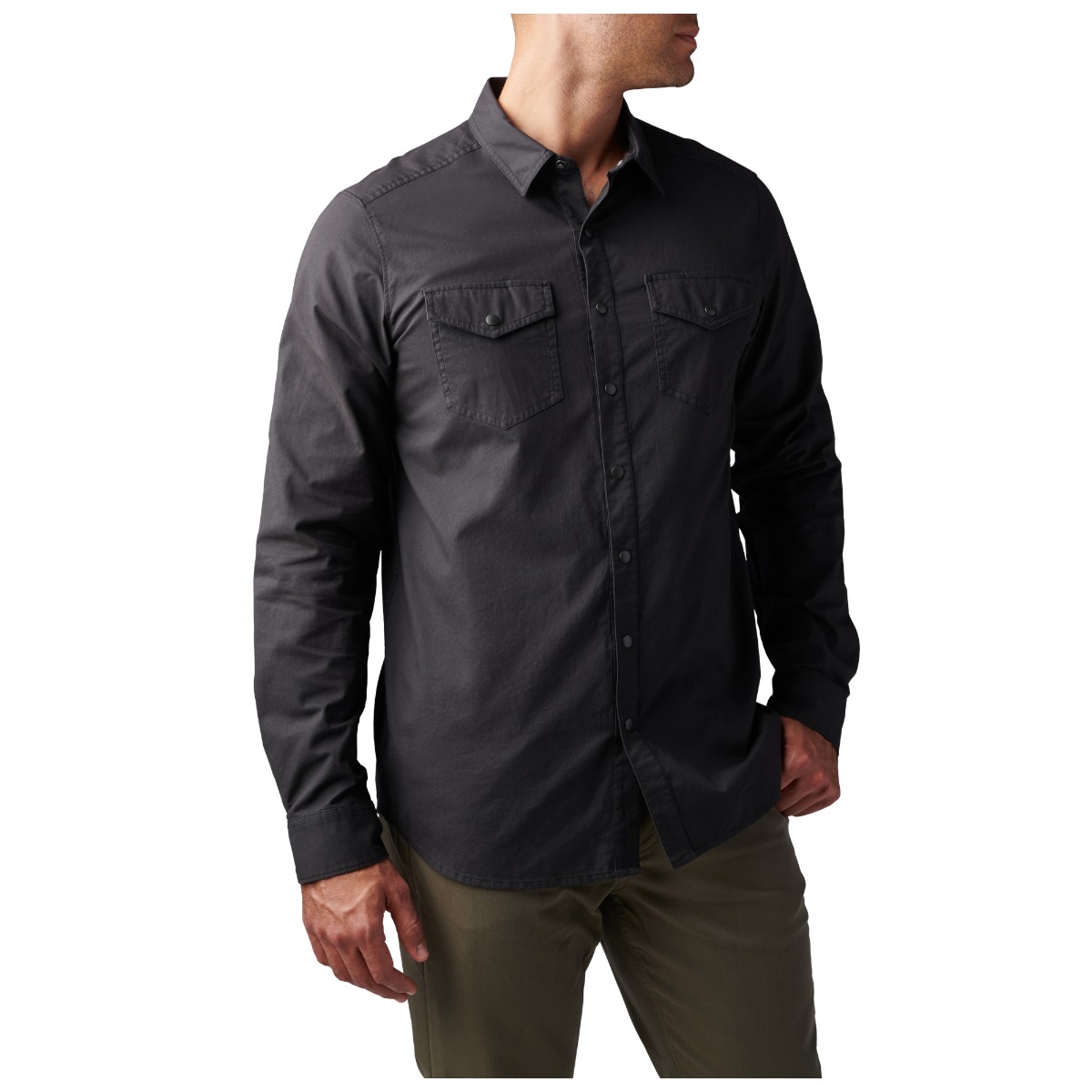 Gunner Solid Long Sleeve Shirt