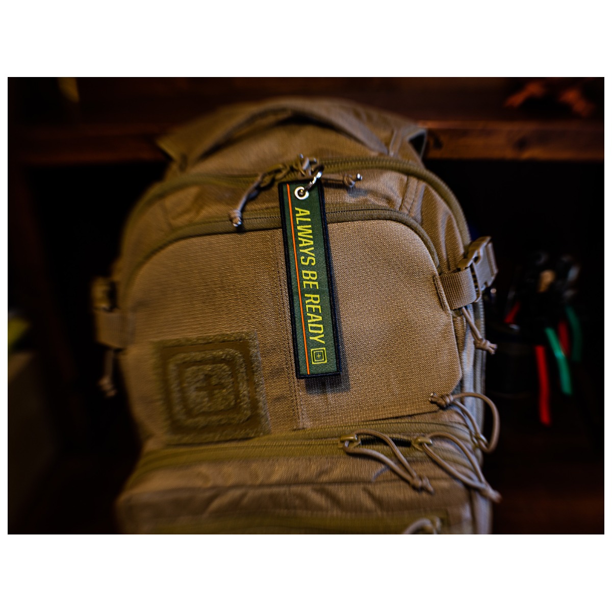 Always Be Ready Keychain