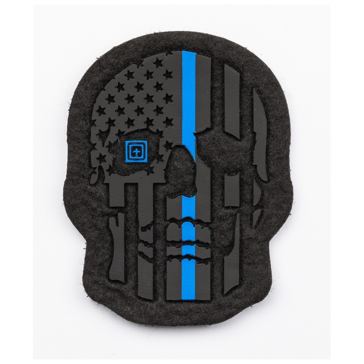 Painted Thin Blue Line Patch