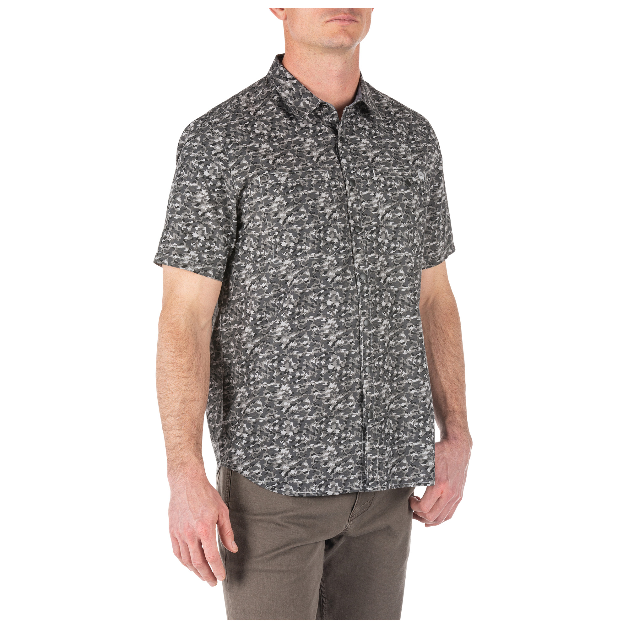 Micro Camo Short Sleeve Shirt