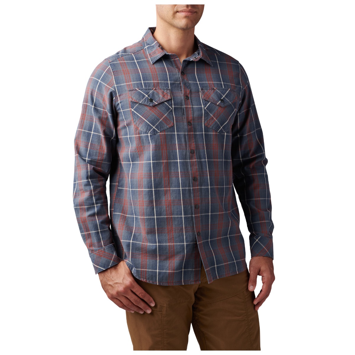 Gunner Plaid Long Sleeve Shirt