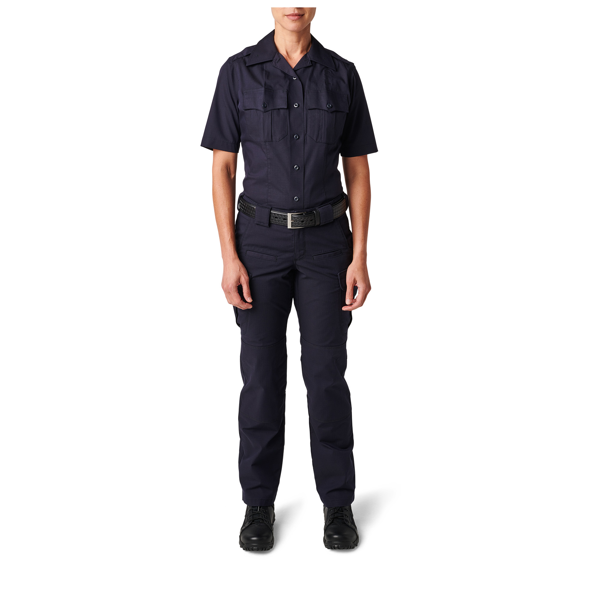 Womens NYPD Stryke Ripstop Short Sleeve Shirt