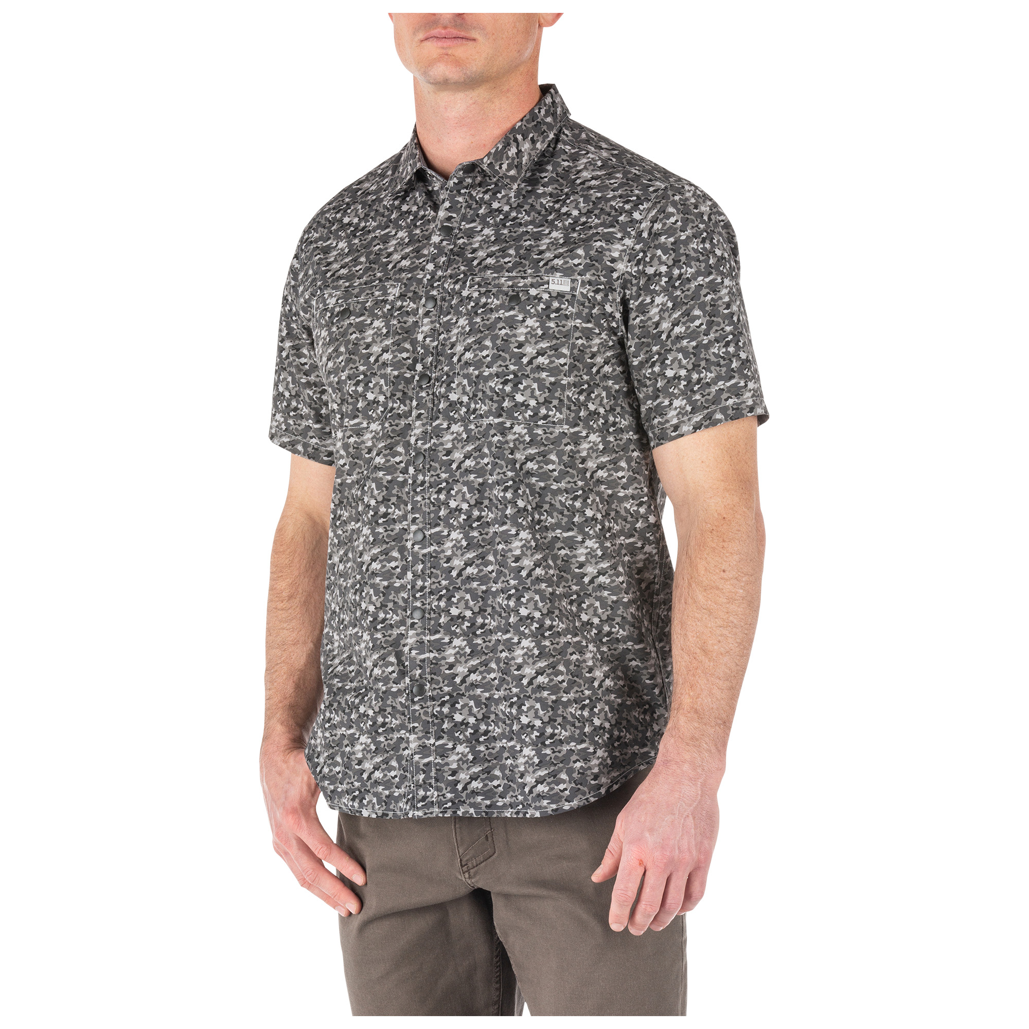 Micro Camo Short Sleeve Shirt