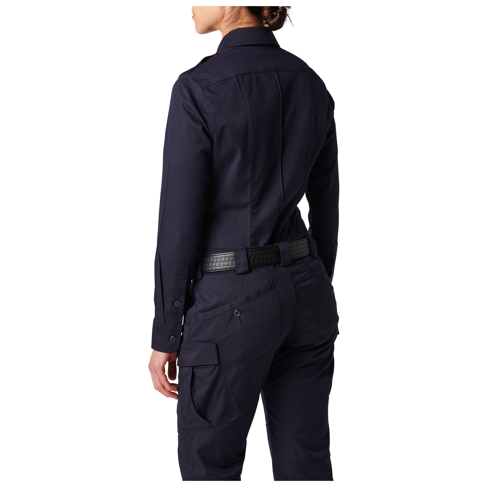 Womens NYPD Stryke Twill Long Sleeve Shirt