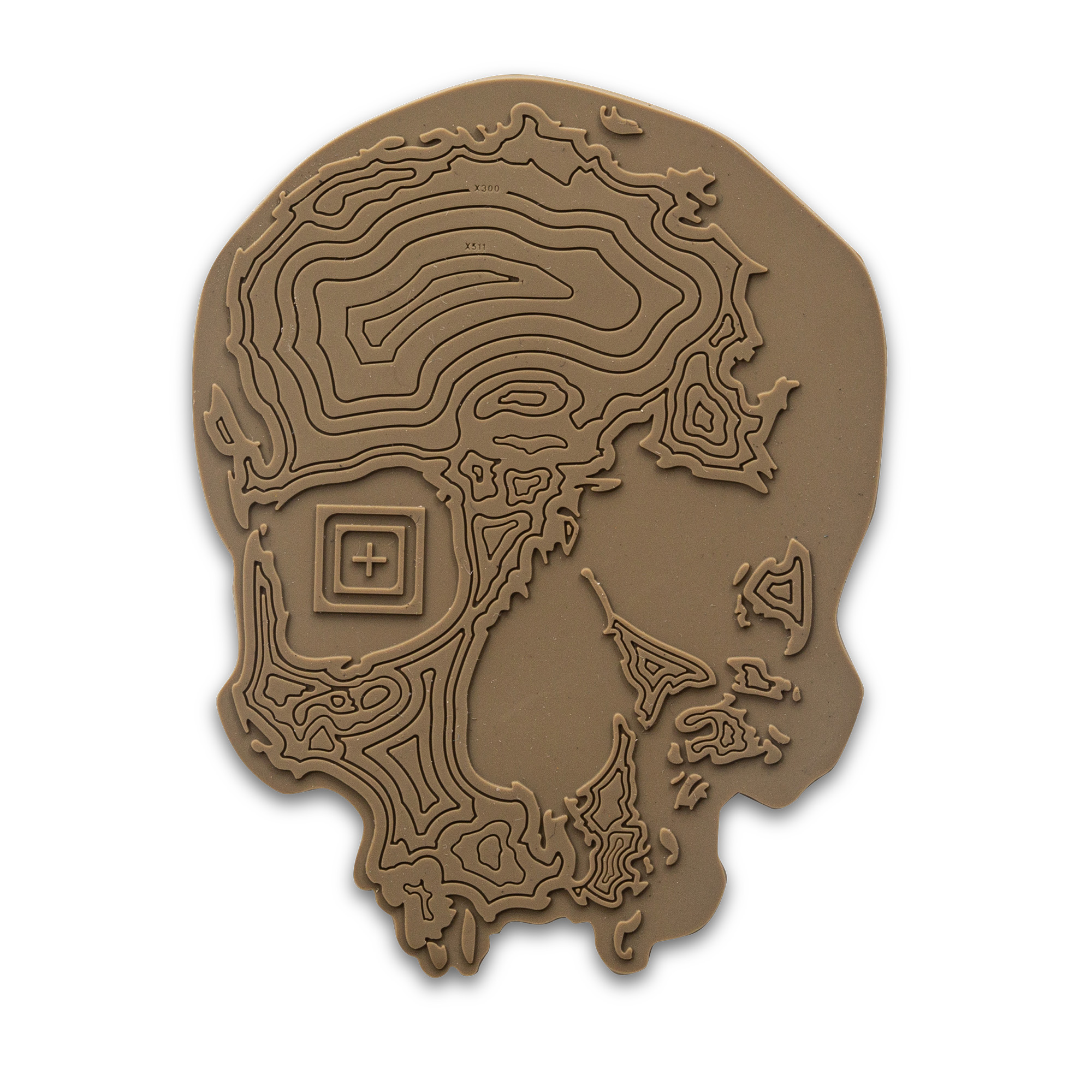 Topo Skull Desert Patch