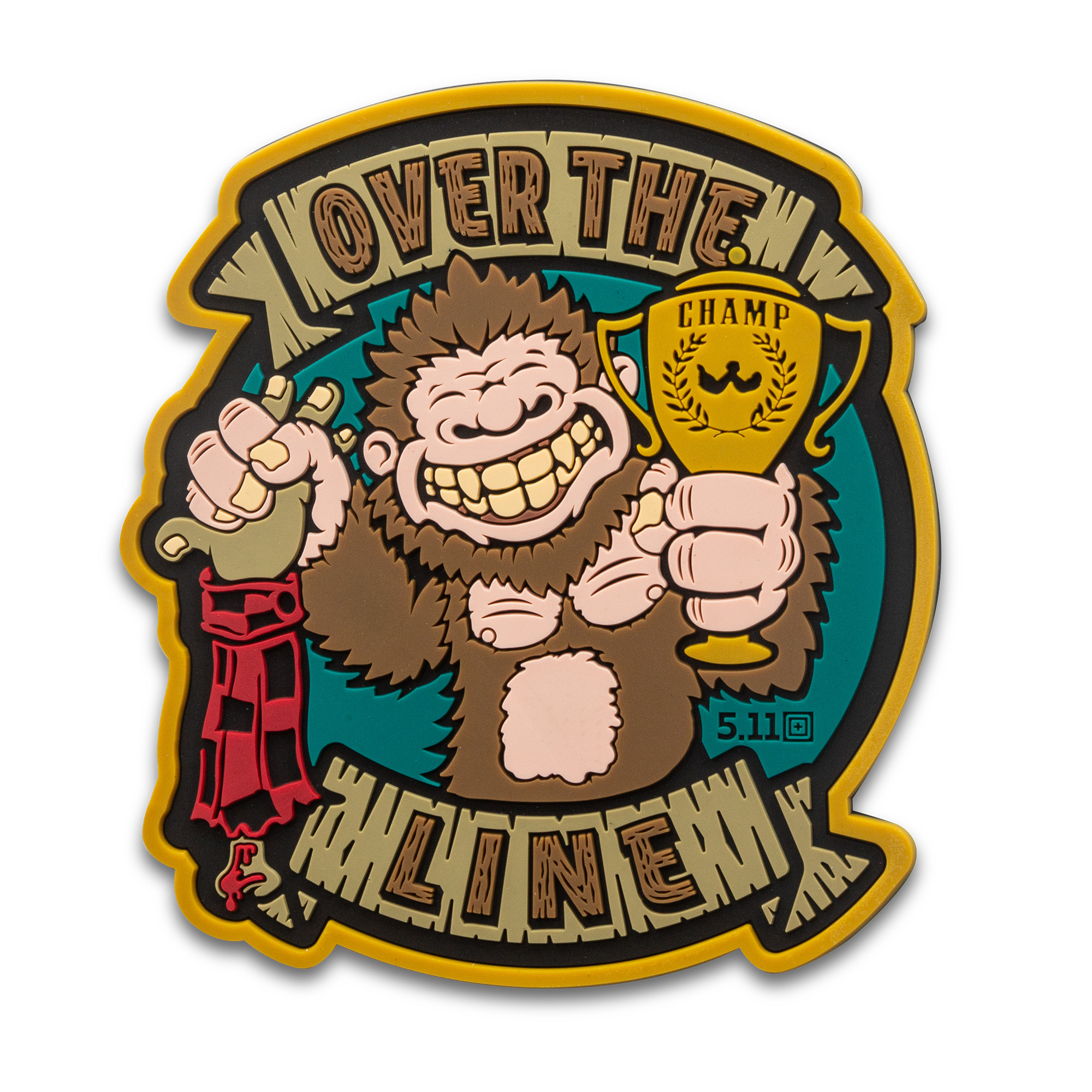 Sasquatch Arm Wrestler Patch