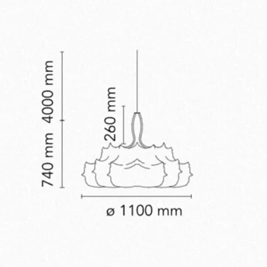 Zeppelin 1  Suspension Lamp