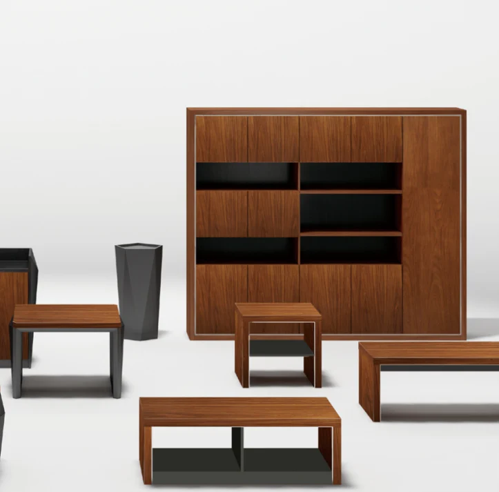 Sao Wooden Cabinet - DIAMOND BLACK Series