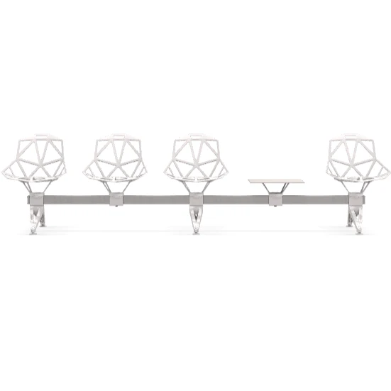 Chair_One Public Seating System 2 5 seater bar