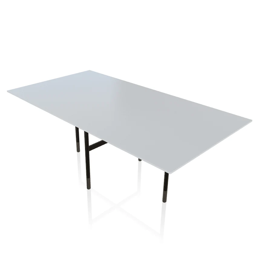 Glamour Rectangular Crystal Table