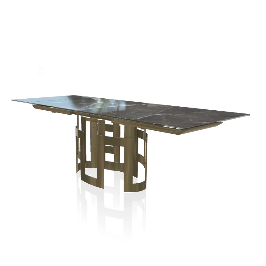 Imperial Extandible Rectangular Marble/Ceramic Table